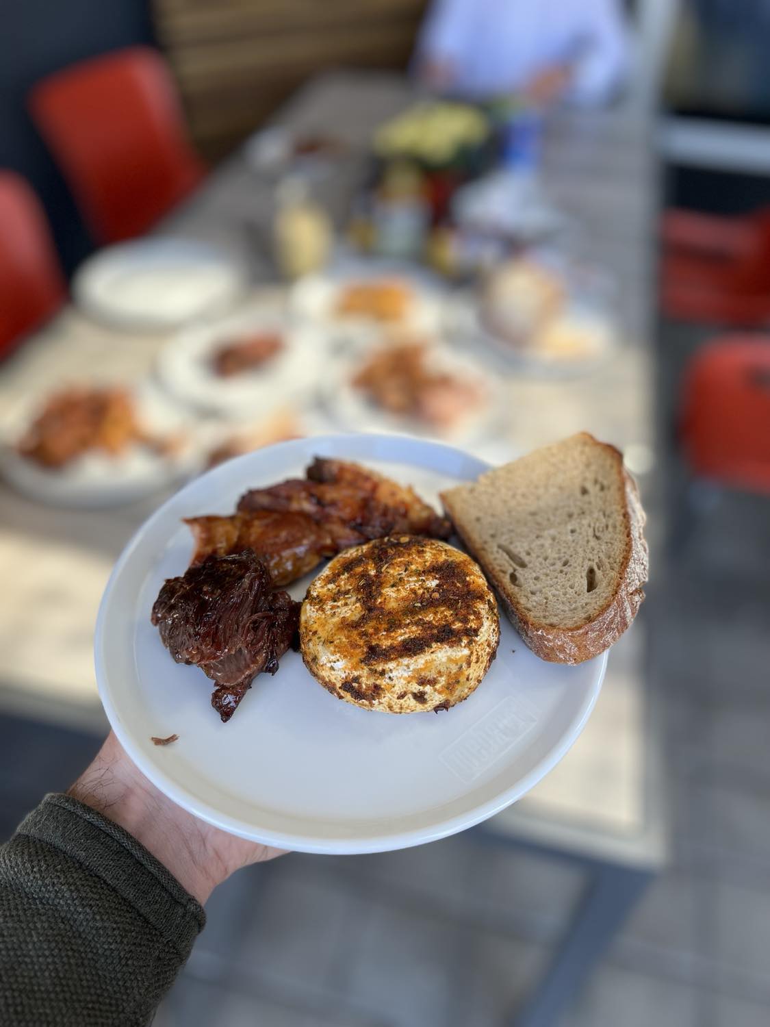 Grilovaný Hermelín s brusinkami Recept Top Grily