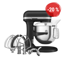 Kuchyňský robot KitchenAid 5KSM70SHX - černá litina