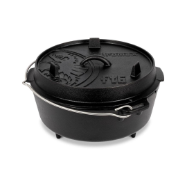 Petromax litinový kotlík Dutch Oven s nožičkami ft6 - 26 cm, 5,5 l